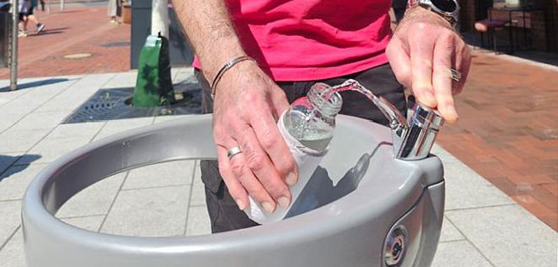Kühles Trinkwasser für heiße Tage